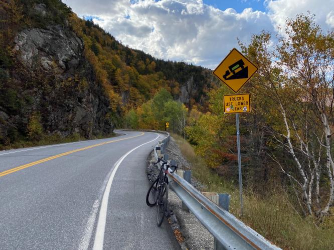Appalachian Gap sweeping mountain highway curves