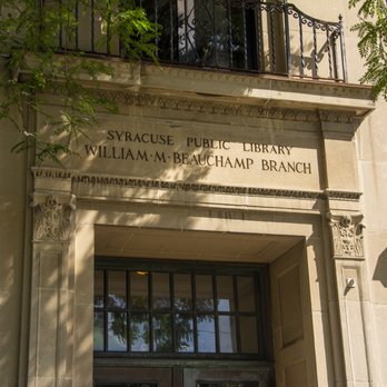 Exterior entrance of Beauchamp Branch Library