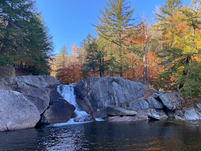 Buttermilk Falls tiered cascades and wading pools