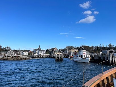 Monhegan Boat Line Mail Ferry Coast of Maine