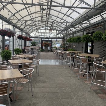 Hot House Brewing garden view Cicero NY