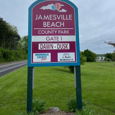 Jamesville Beach Park reservoir Syracuse NY