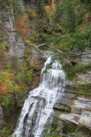 Lucifer Falls at Robert H Treman State Park