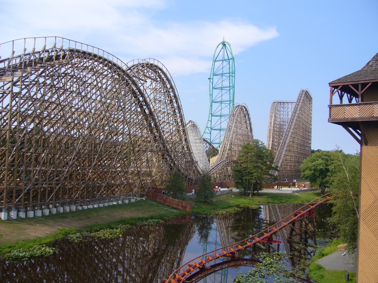 Six Flags El Toro Roller Coaster