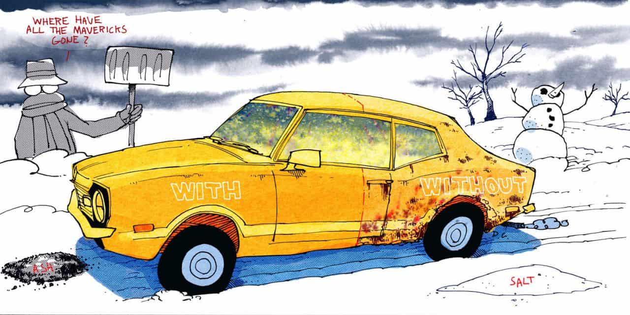 Undercoating a vehicle with fluid film rust defense barrier