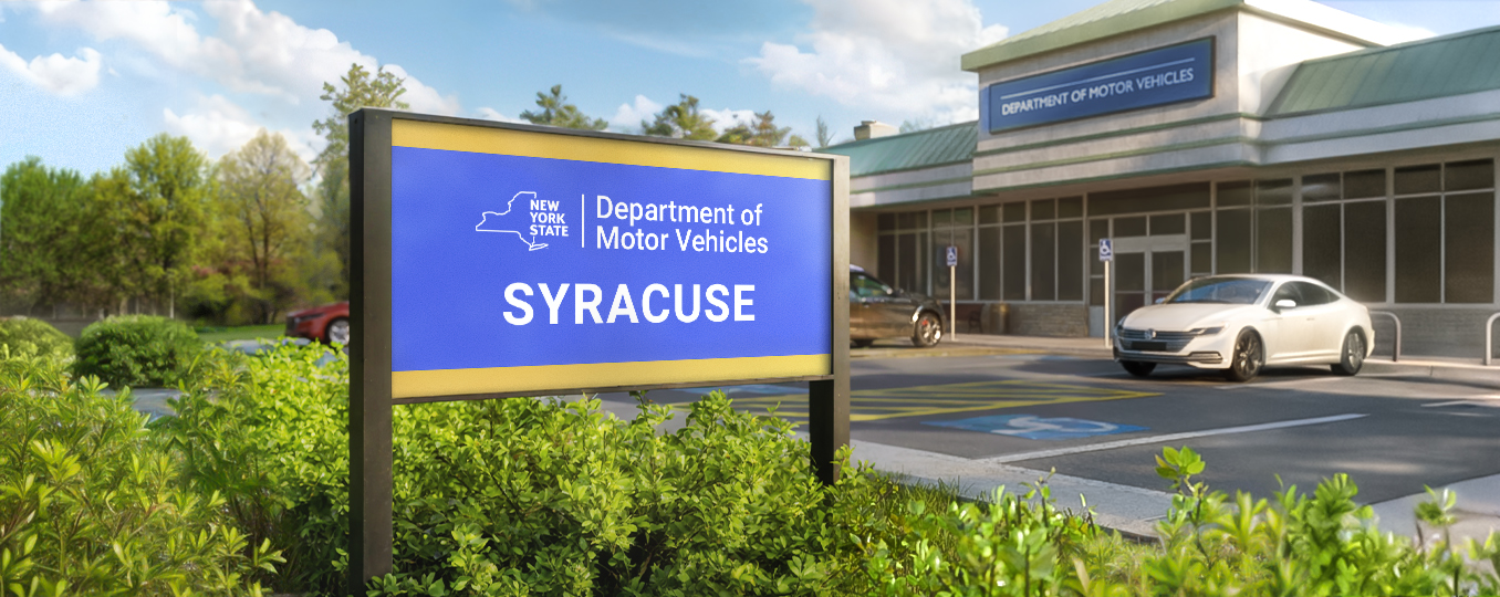 NY DMV Syracuse Western Lights Plaza
